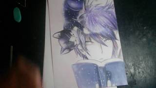 Mikazuki Subaru e haru  ( Doukyonin wa Hiza, Tokidoki ) - speed drawing screenshot 5