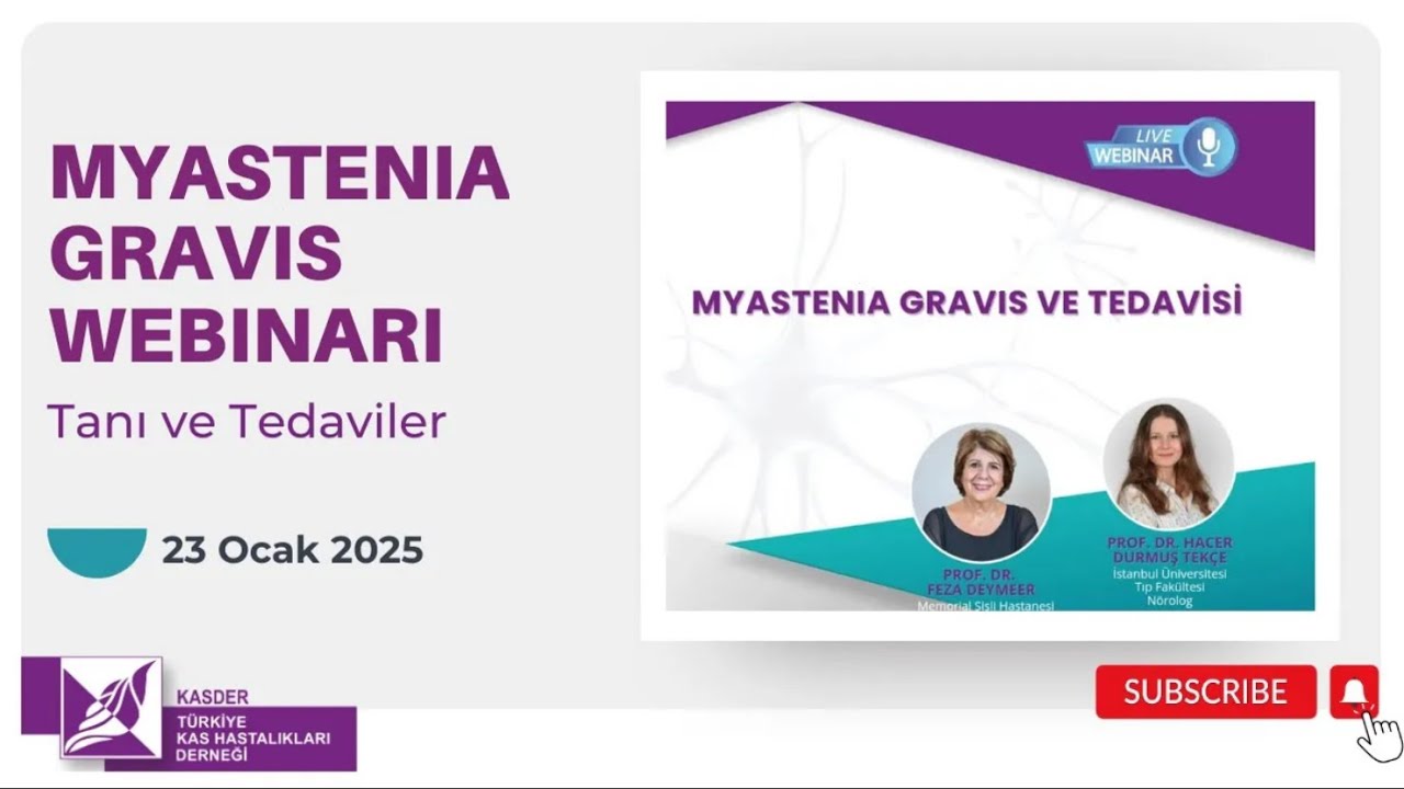 MİYASTENİA GRAVİS WEBINARI