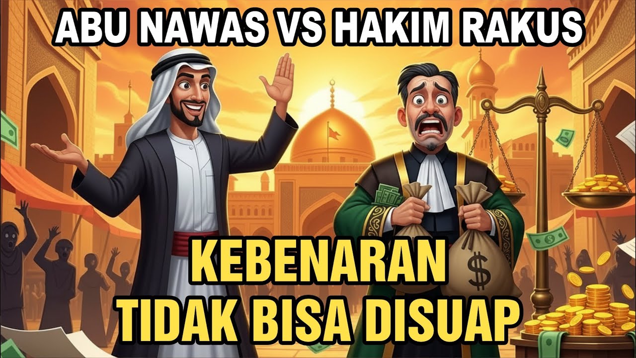 DEABT LUCU ABU NAWAS VS HAKIM RAKUS‼️Kebenaran Yang Tak Bisa Disuap | KISAH LUCU ABU NAWAS