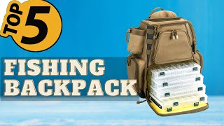 ✅ TOP 5 Best Fishing Tackle Backpacks: Today’s Top Picks
