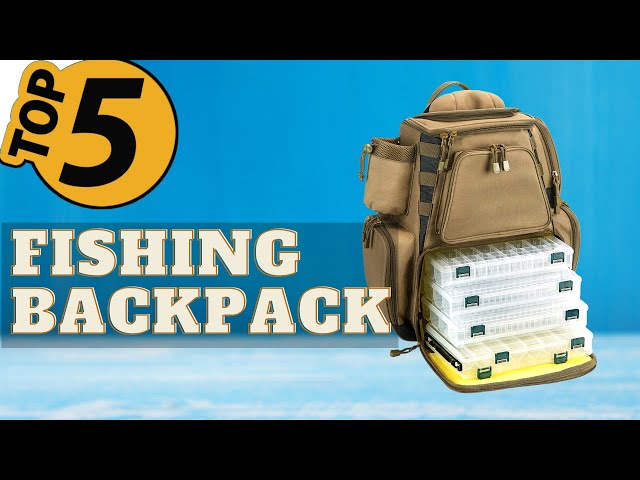 TOP 5 Best Fishing Tackle Backpacks: Today's Top Picks 