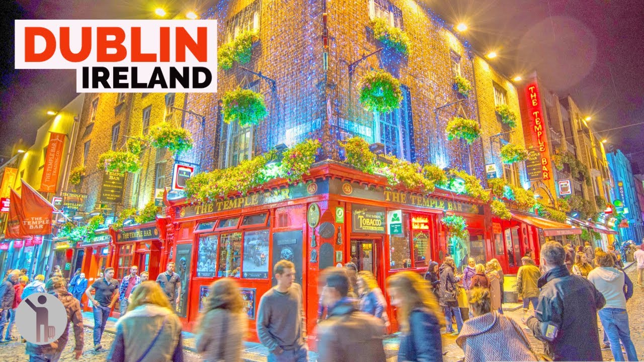 Dublin, Irlanda | Introduction Scenes | Recorrido a Pie 4K