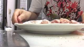 休日のテーブル 油淋鶏を作りましょう！