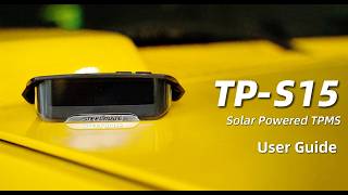 TPMS( TP-S15 ) Sensor Programming and Parameter Settings