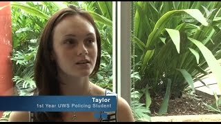 Why UWS First year Policing students testimonials