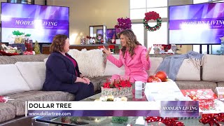 Getting Ready for the Holidays with Dollar Tree on Modern Living with kathy ireland®