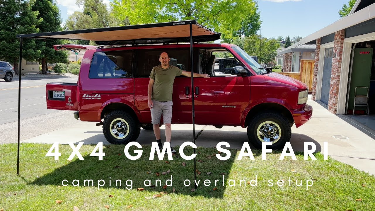 gmc safari camper van