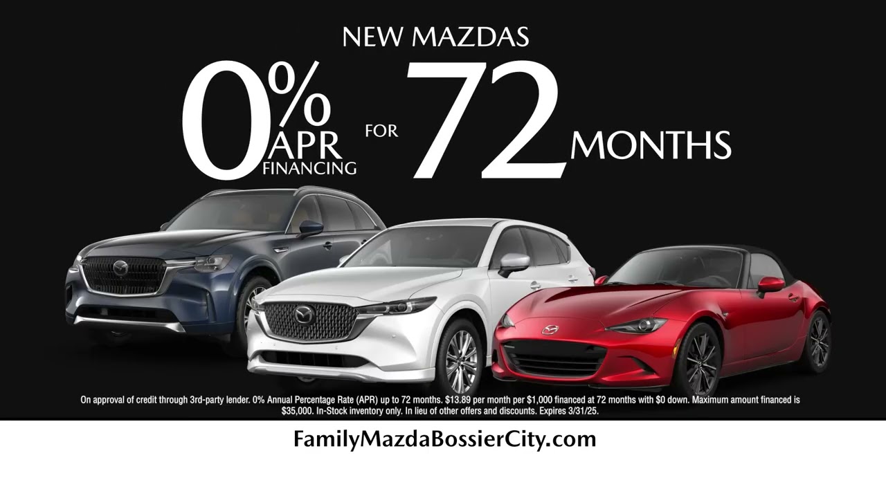 Move Up To Mazda Sales Event | Family Mazda of Bossier City