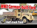 How A 1942 Ford Truck Became A WW2 German Half-Track – Maultier Replica