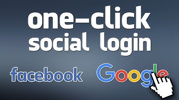 Facebook & Google One-Click Social Login Add-On *️⃣ Providing a Quick and Easy Registration Process