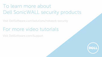 How to Download Software for a Dell SonicWall TZ Series