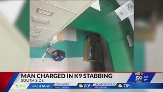 Court records claim man accused of stabbing IMPD K-9 appeared to be suffering from mental illness du