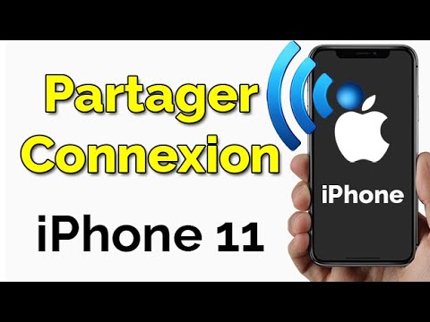 Comment faire un partage de connexion iPhone 11, partager wifi iPhone 11