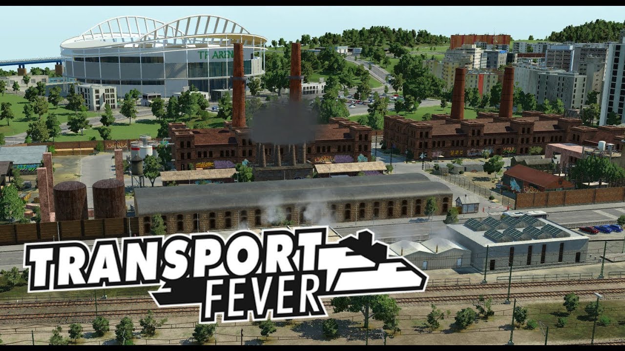 Industrie-Ruine & Arena | Transport Fever Schönbau | S02 #33