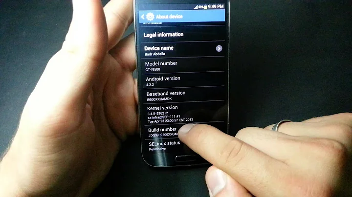 Galaxy Note 3, Galaxy S4: How to activate Developer mode