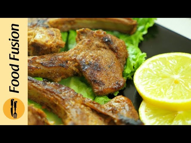 Mutton Chops two ways- baked & grilled  Recipe by Food Fusion (Eid Recipe)