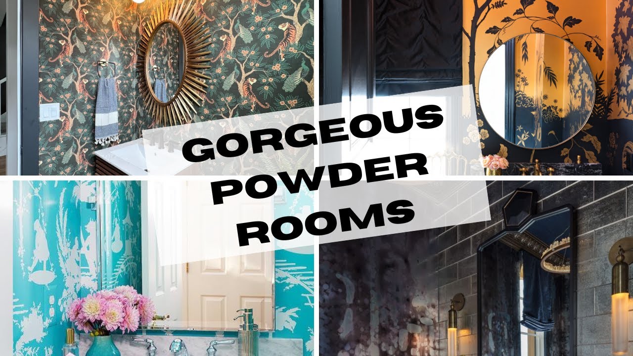 Gorgeous Powder Rooms You HAVE To See! Home Decor| And Then There Was ...