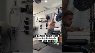 45 - Minute Window Before Dad Duty Starts Again. Let’s Make It Count ✅