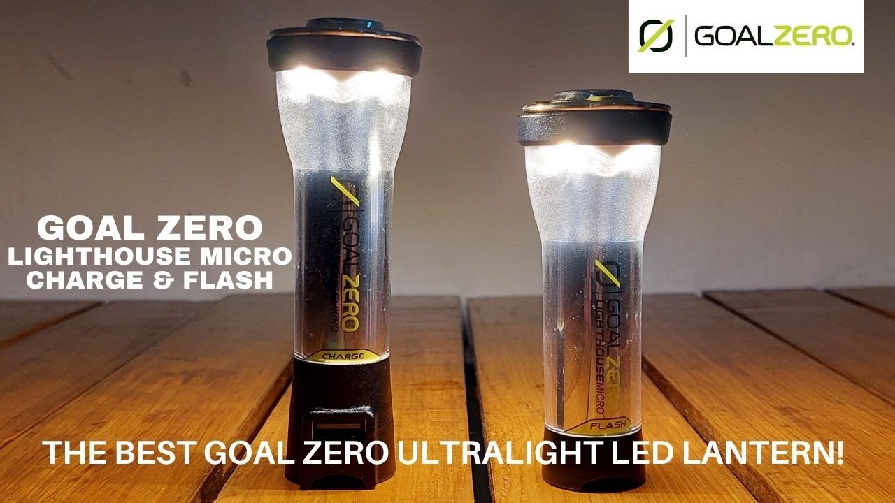 LAMPU LED CAMPING TERBAIK! GOAL ZERO LIGHTHOUSE MICRO CHARGE & MICRO FLASH | THE BEST LED LANTERN