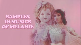 músicas da melanie martinez que possuem samples 🎼