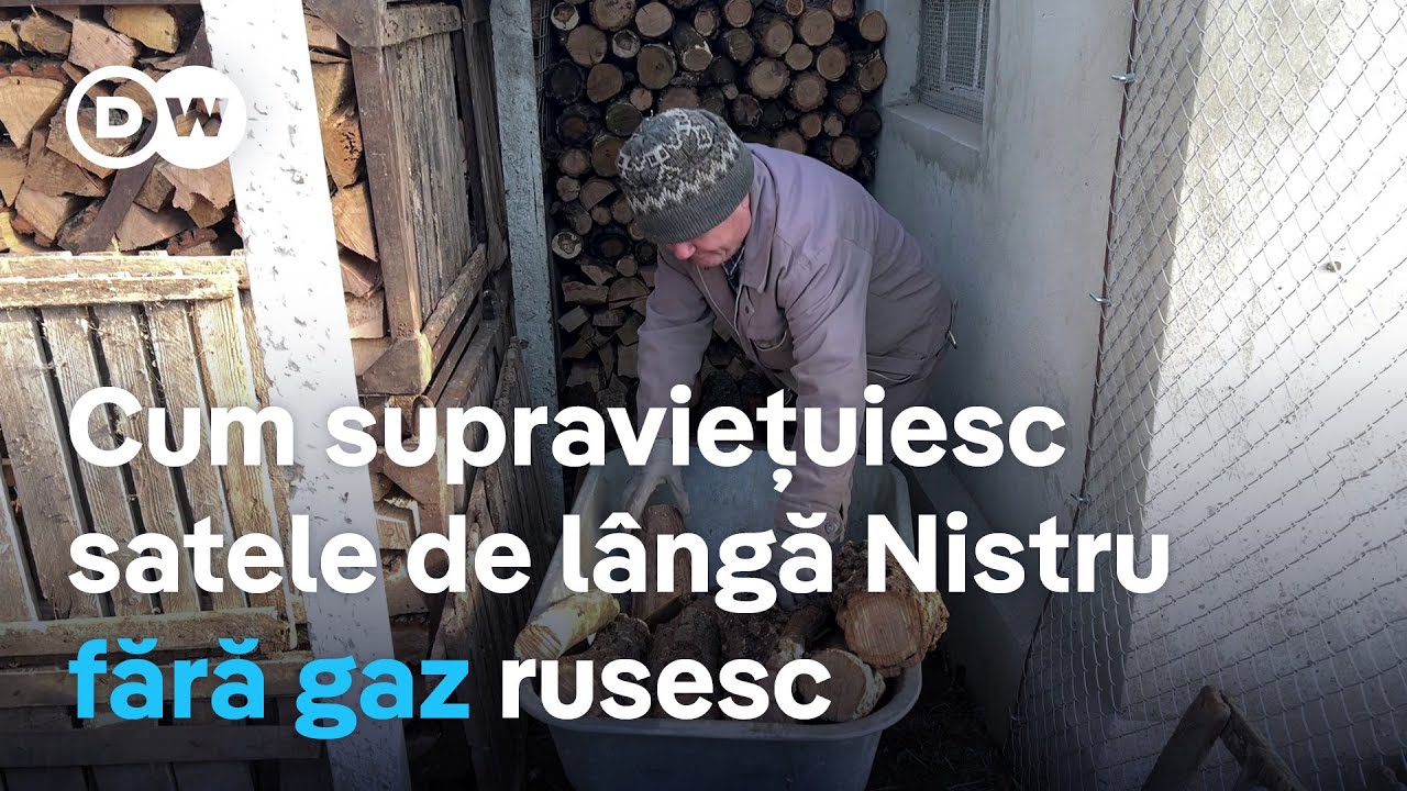 Cum supraviețuiesc satele de lângă Nistru fără gaz rusesc