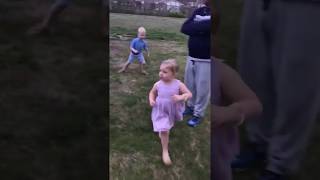 Someone dressed they drunk Uncle up as the easter bunny and scared them poor kids