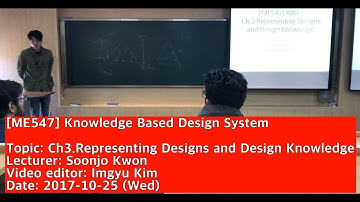 171025 Knowledge Based Design System : Representing Designs and Design Knowledge