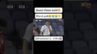 Oston Urinov Misrni yedi😂#futbol #uzfutbol #football #uzbekistan