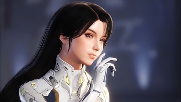 Mecha Break female character creation cuter than Tifa