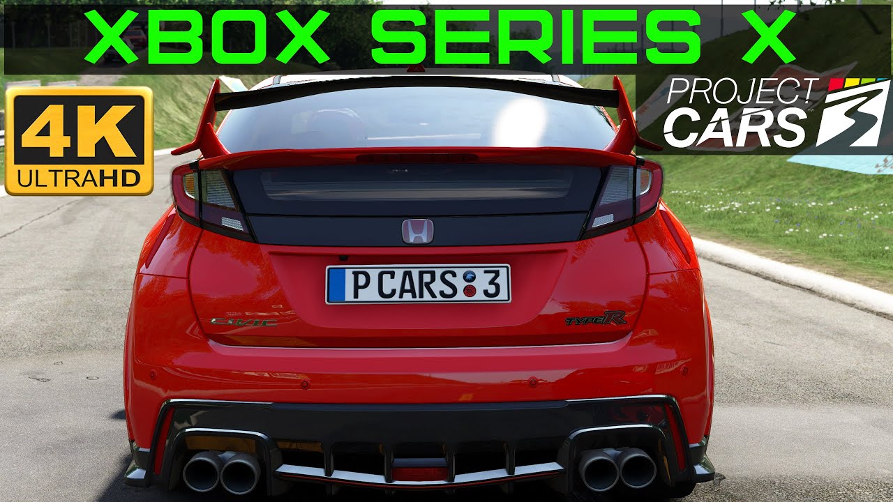 Project Cars 3 - Xbox Series X - Honda Civic Type R - 4K60fps