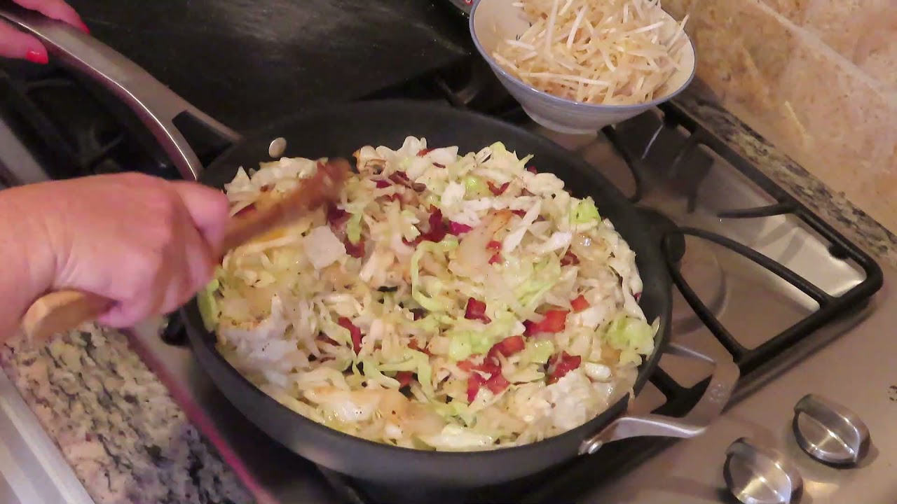 Fried Cabbage & Bacon