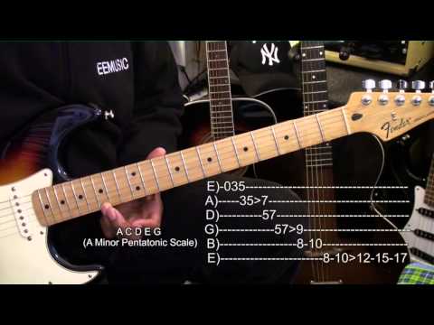 how-to-play-the-a-minor-pentatonic-scale-up-the-guitar-neck-let's-talk-scales-#5