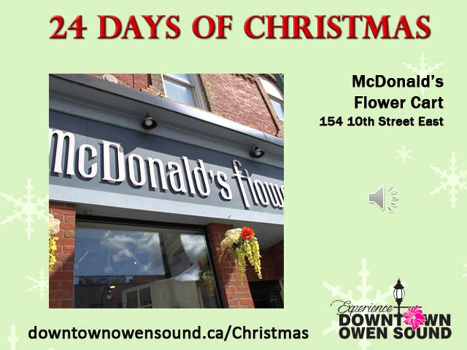 McDonald's Flower Cart YouTube