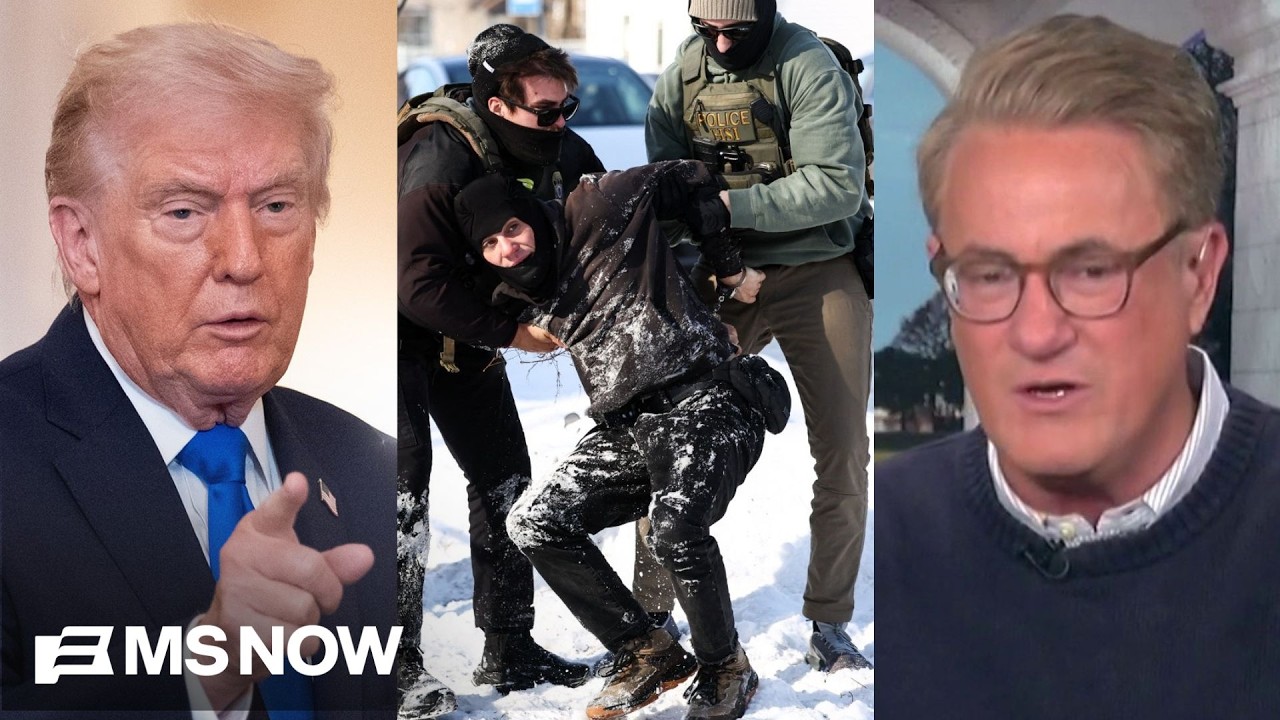 Joe: The WH is trying to reach deportation numbers that require violations of the Constitution