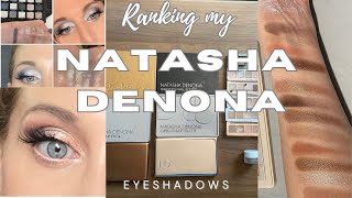 Ranking my Natasha Denona eyeshadows from WORST to BEST 2024