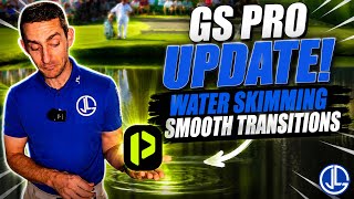 GSPro Just Copied PurePlay?! 👀 New Beta Adds Water Skips & Smooth Transitions