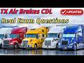 Texas Air Brakes CDL Practice Test 2026 - Real Exam Questions