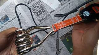 Unboxing of USHA IMMERSION HEATER (IH 2415) 1500 WATT - YouTube