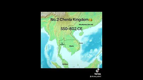 Top 3 Greatest Cambodian Kingdoms in History. #history #map #geography #cambodia #mapping