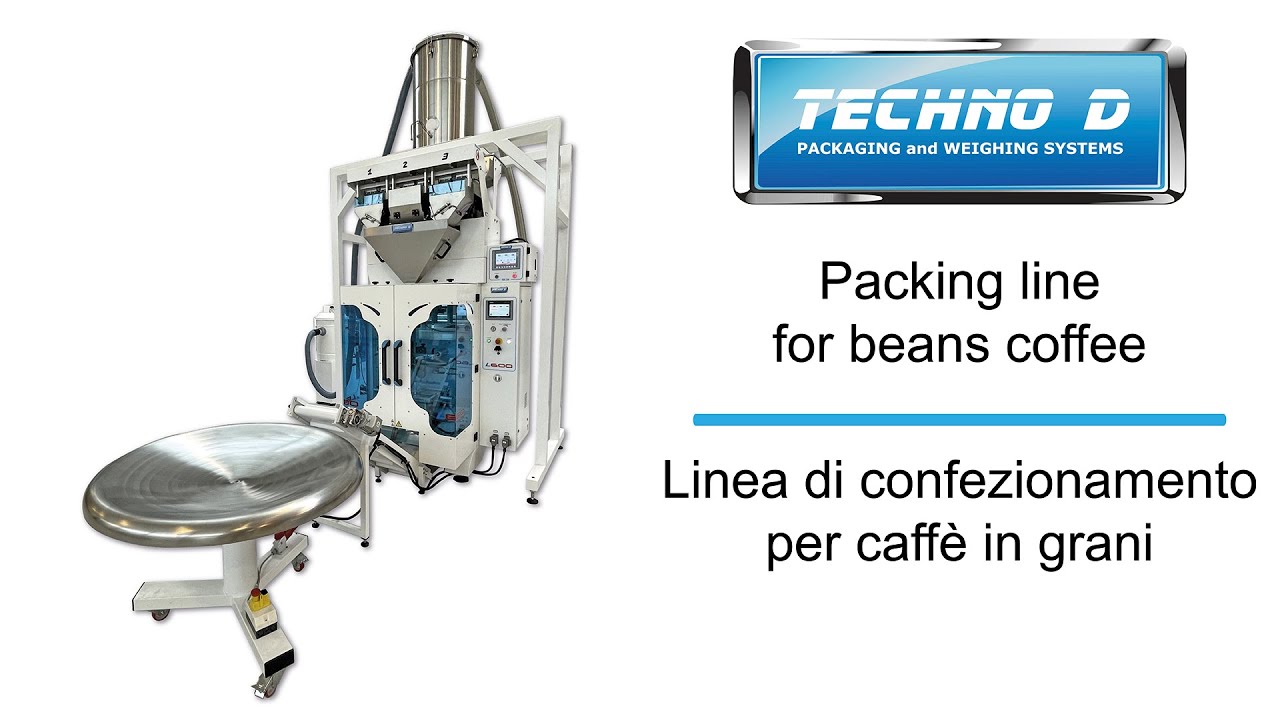TECHNO D - Packing line for beans coffee