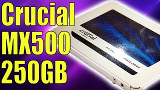 Crucial mx500 unboxing and installation - crucial mx500 250gb ssd