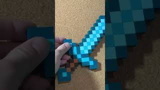 Minecraft DIY / Display a diamond sword in your room #Shorts #マイクラ私のお気に入り