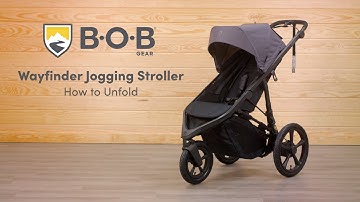 How to Unfold the Wayfinder Jogging Stroller