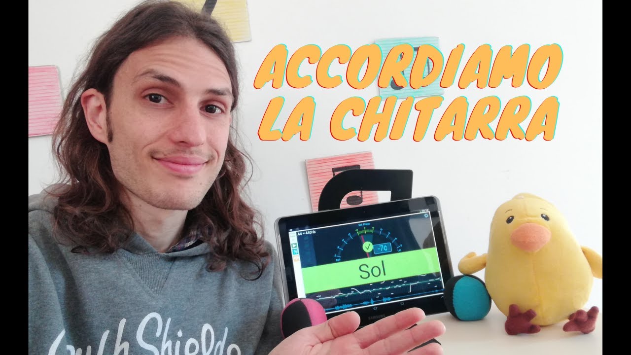 Accordiamo la chitarra - YouTube
