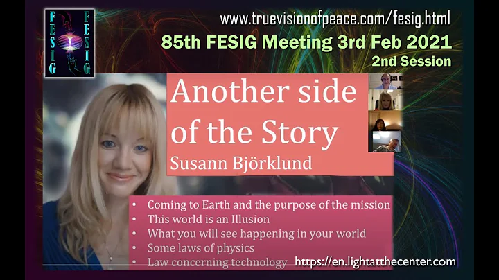FESIG 85th Meeting Susann Bjrklund on Universal La...
