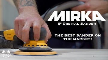 Mirka Deros 6" Orbital Sander Review | The Best Sander on The Market?