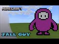 Minecraft: Pixel Art Tutorial and Showcase: Fall Guy (Fall Guys: Ultimate Knockout)