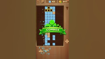 Challenge success #gamepuzzle #shortvideo #game #puzzletime #mobilegame  wood block puzzle game