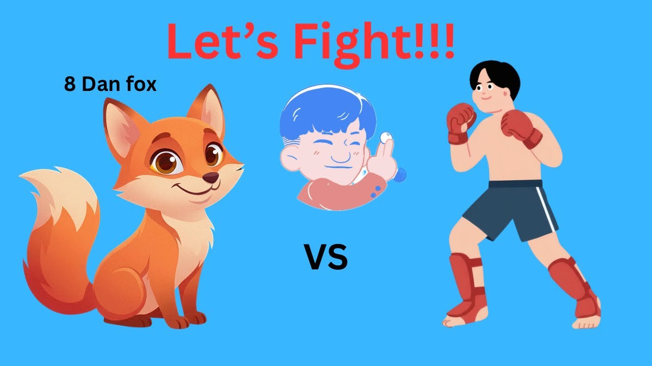 Let's FIGHTTTTTTT!!!!! 🔥🔥🔥8 Dan Fox from Korea #หมากล้อมออนไลน์