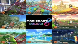 If 8 Mario Kart 8 Deluxe Courses Had Trick Variations screenshot 5
